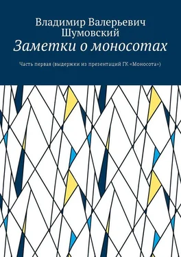 Владимир Шумовский Заметки о моносотах. Часть первая (выдержки из презентаций ГК «Моносота») обложка книги