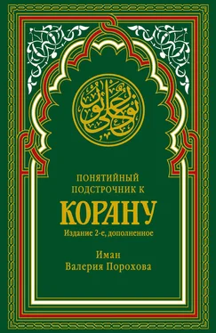 Иман Валерия Порохова Понятийный подстрочник к Корану обложка книги