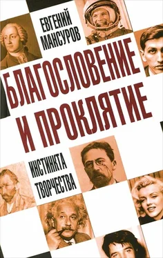 Евгений Мансуров Благословение и проклятие инстинкта творчества обложка книги