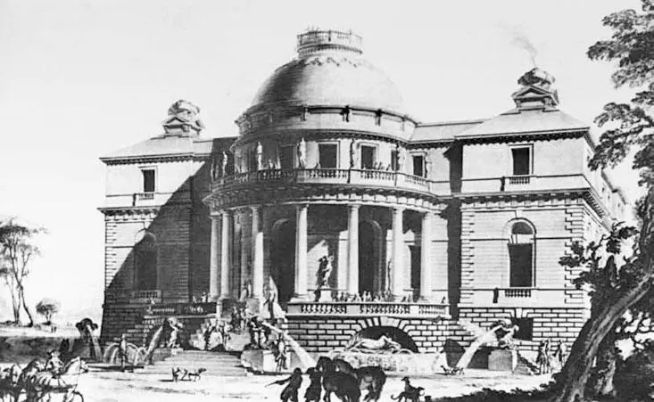 Ш де Вайи Павильон наук и искусств для Екатерины II Проект 1773 - фото 6