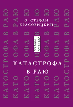 Стефан Красовицкий Катастрофа в Раю (статьи, доклады, интервью) обложка книги