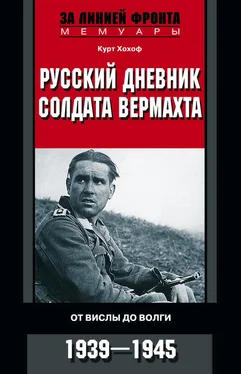 Курт Хохоф Русский дневник солдата вермахта. От Вислы до Волги. 1941-1943 обложка книги