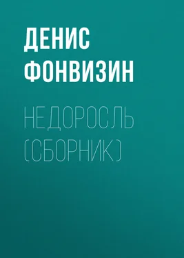 Денис Фонвизин Недоросль (сборник) обложка книги