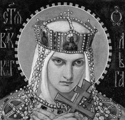 Её внук Великий князь Владимир принявший православие и крестивший Древнюю - фото 5