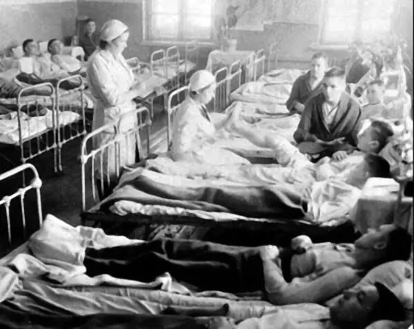 Госпиталь в годы Великой Отечественной войны 1943 г Какой мне запомнилась - фото 11