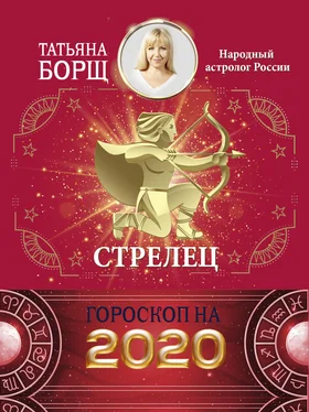 Татьяна Борщ Стрелец. Гороскоп на 2020 год обложка книги