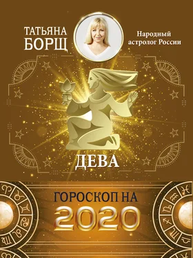 Татьяна Борщ Дева. Гороскоп на 2020 год обложка книги