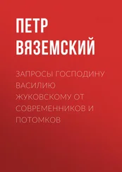 Петр Вяземский - Запросы господину Василию Жуковскому от современников и потомков