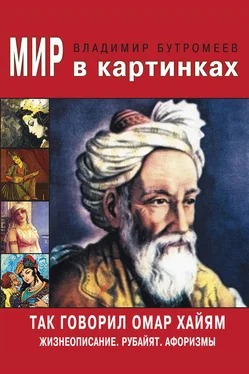 Владимир Бутромеев Так говорил Омар Хайям. Жизнеописание. Избранные афоризмы и рубайят обложка книги