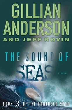 Gillian Anderson The Sound of Seas обложка книги