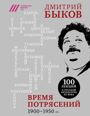 Дмитрий Быков Время потрясений. 1900-1950 гг. обложка книги