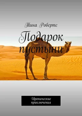 Тина Робертс Подарок пустыни. Иронические приключения обложка книги