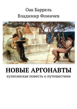 Оак Баррель Новые аргонавты. Хулиганская повесть о путешествии обложка книги