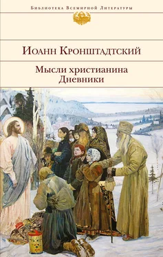 cвятой праведный Иоанн Кронштадтский Мысли христианина. Дневники обложка книги