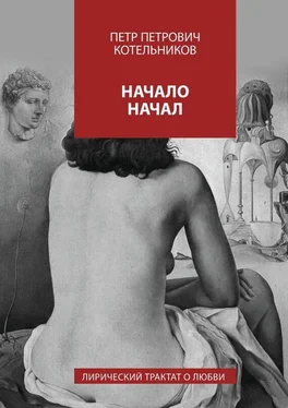 Петр Котельников Начало начал. Лирический трактат о любви обложка книги