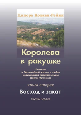 Ципора Кохави-Рейни Королева в ракушке. Книга вторая. Восход и закат. Часть первая обложка книги