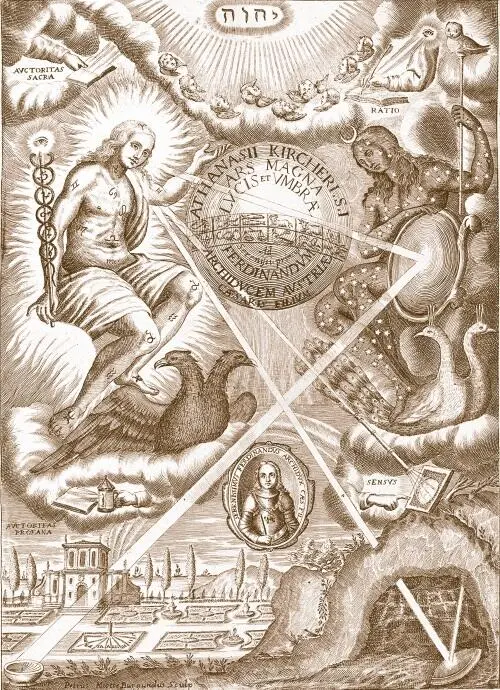Великое искусство света и тени Художник Афанасий Кирхер 1646 г В таких - фото 5