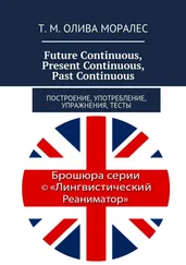 Татьяна Олива Моралес - Future Continuous, Present Continuous, Past Continuous. Построение, употребление, упражнения, тесты