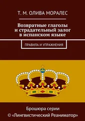Татьяна Олива Моралес - Возвратные глаголы и страдательный залог в испанском языке. Правила и упражнения