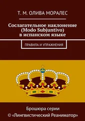 Татьяна Олива Моралес - Сослагательное наклонение (Modo Subjuntivo) в испанском языке. Правила и упражнения