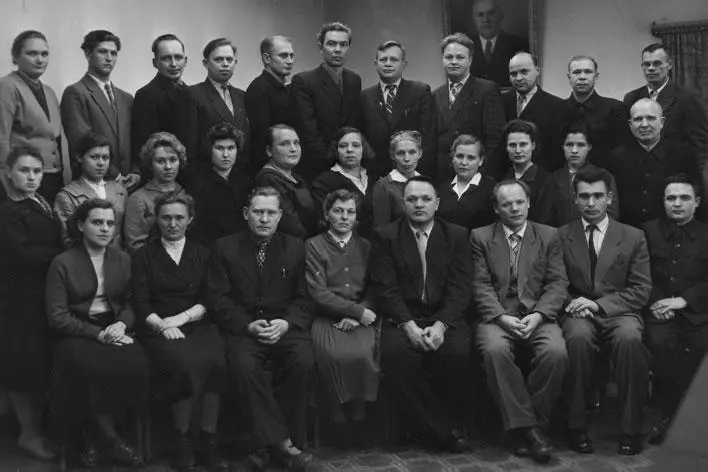 Серов Аппарат горкома партии и горисполкома 1960 г Серов На слете - фото 7