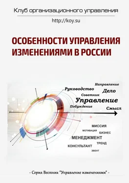 Виталий Елиферов Особенности управления изменениями в России