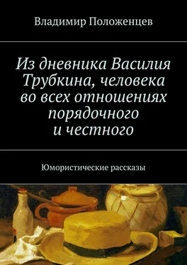 Владимир Положенцев Из дневника Василия Трубкина, человека во всех отношениях порядочного и честного обложка книги