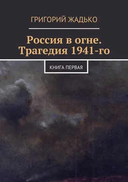 Григорий Жадько Россия в огне. Трагедия 1941-го обложка книги