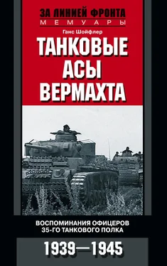 Ганс Шойфлер Танковые асы вермахта. Воспоминания офицеров 35-го танкового полка. 1939–1945 обложка книги