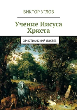 Виктор Углов Учение Иисуса Христа обложка книги