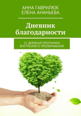 Анна Гаврилюк Дневник благодарности. 21-дневная программа внутреннего преображения обложка книги