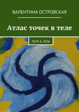 Валентина Островская Атлас точек в теле обложка книги