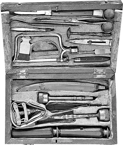 Набор хирургических инструментов середины XIX в Чтобы свести концы с концами - фото 6