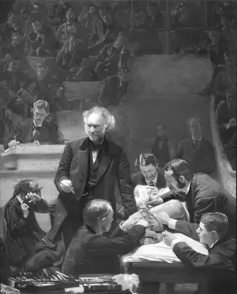 Томас Икинс Клиника Гросса Хирургическая операция 1875 г Поскольку о - фото 7