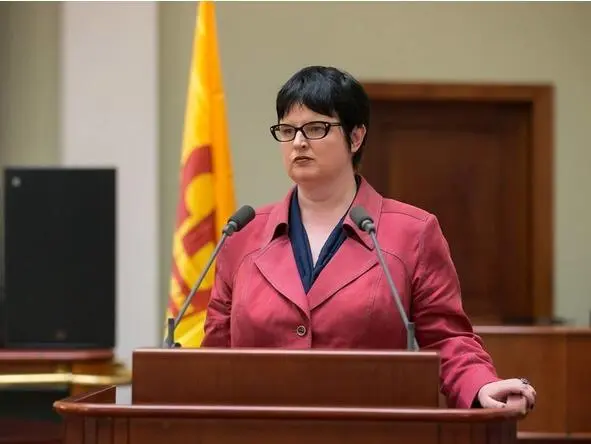 Татьяна Сухарева выступает на предвыборной конференции Партии Справедливая - фото 1