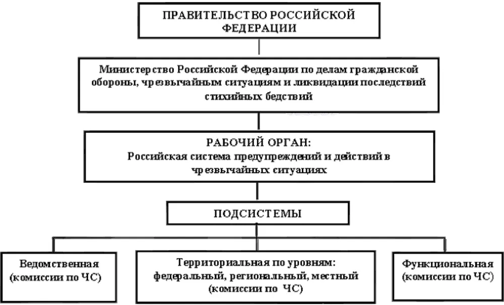 Рис 11 Функциональная схема Российской системы предупреждения и действий в - фото 1