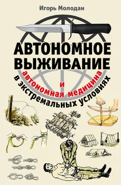 Игорь Молодан Автономное выживание в экстремальных условиях и автономная медицина обложка книги