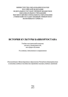 Артур Халфин История культуры Башкортостана обложка книги