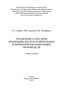 Наиль Тимербаев Управление качеством продукции лесозаготовительных и деревообрабатывающих производств обложка книги