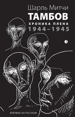 Шарль Митчи Тамбов. Хроника плена. Воспоминания обложка книги