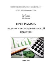 Ирина Павлова - Программа научно-исследовательской практики