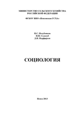 Дмитрий Порфирьев Социология обложка книги