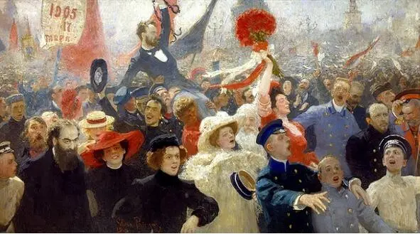 И Е Репин 18 октября 1905 года Стрельба по народу который 9го января - фото 17