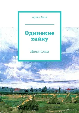 Арике Амая Одинокие хайку обложка книги