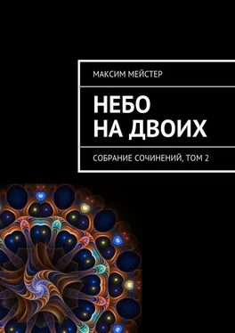 Максим Мейстер Небо на двоих обложка книги