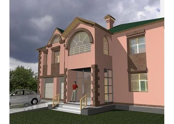 Жилой дом коттедж общей площадью 350 м 2арх С Барсуков Президент - фото 1