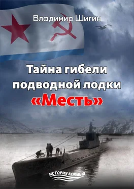Владимир Шигин Тайна гибели подводной лодки «Месть» обложка книги