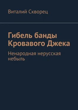 Виталий Скворец Гибель банды Кровавого Джека обложка книги