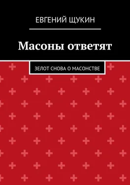 Евгений Щукин Масоны ответят обложка книги