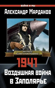 Александр Марданов 1941: Воздушная война в Заполярье обложка книги